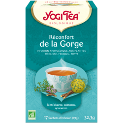 YOGI TEA RECONFORT GORGE 30 G YOGI TEA  dans votre magasin bio en ligne Etiketbio.eu