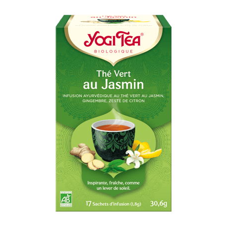 YOGI TEA VERT JASMIN 30.6 G | YOGI TEA | Acheter sur EtiketBio.eu