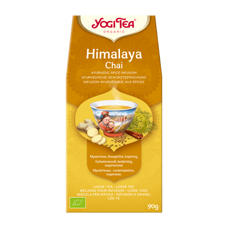 YOGI TEA HIMALAYA CHAI VRAC 90 G YOGI TEA dans votre magasin bio en ligne Etiketbio.eu YOGI TEA HIMALAYA CHAI VRAC 90 G YOGI TEA dans votre magasin bio en ligne Etiketbio.eu