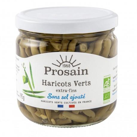 Haricots verts extra fins hyposodes 345g Prosain  dans votre magasin bio en ligne Etiketbio.eu