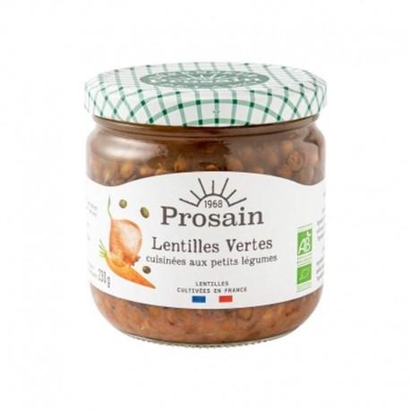 Lentilles vertes sans sel 345g Prosain dans votre magasin bio en ligne Etiketbio.eu Lentilles vertes sans sel 345g Prosain dans votre magasin bio en ligne Etiketbio.eu