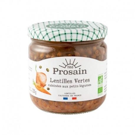 LENTILLES VERTES SANS SEL 345G | PROSAIN | Acheter sur EtiketBio.eu