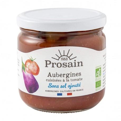 Aubergines tomates 345g s/sel Prosain dans votre magasin bio en ligne Etiketbio.eu Aubergines tomates 345g s/sel Prosain dans votre magasin bio en ligne Etiketbio.eu