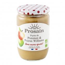 PUREE DE POMMES ET POIRES WILLIAM 620G | PROSAIN | Acheter sur Etik...