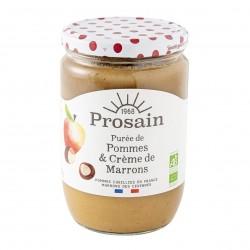Puree de pommes et creme de marrons 620g Prosain  dans votre magasin bio en ligne Etiketbio.eu