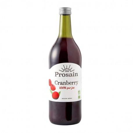 PUR JUS DE CRANBERRY 1L Prosain  dans votre magasin bio en ligne Etiketbio.eu