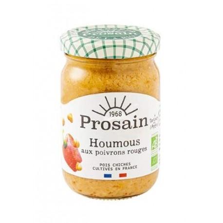 Houmous aux poivons rouges 195g Prosain  dans votre magasin bio en ligne Etiketbio.eu
