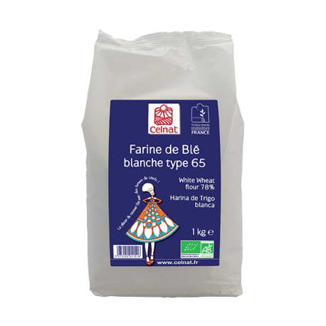 Farine de ble t65 1kg Celnat dans votre magasin bio en ligne Etiketbio.eu Farine de ble t65 1kg Celnat dans votre magasin bio en ligne Etiketbio.eu