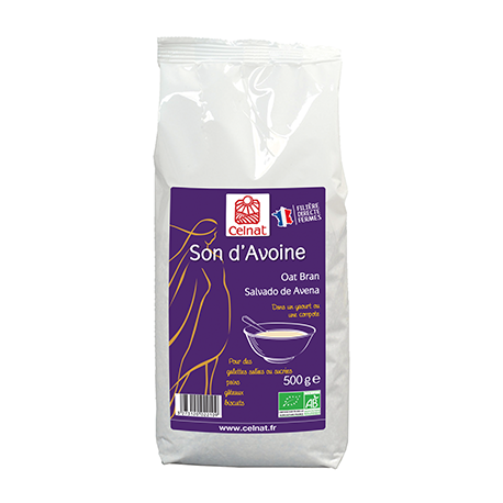 SON D'AVOINE 250 G | CELNAT | Acheter sur EtiketBio.eu