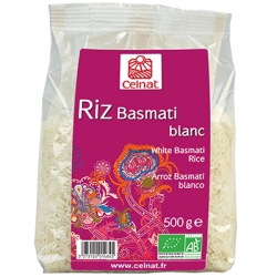 RIZ BASMATI BLANC 500G | CELNAT | Acheter sur EtiketBio.eu