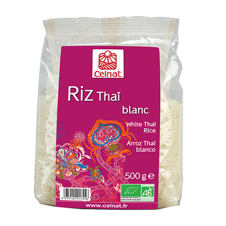 RIZ THAI BLANC 500G | CELNAT | Acheter sur EtiketBio.eu