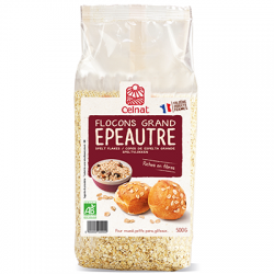 FLOCONS DE GRAND EPEAUTRE 500 GR | CELNAT | Acheter sur EtiketBio.eu