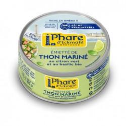 Thon blanc au citron vert basilic 115g Phare d’Eckmühl  dans votre magasin bio en ligne Etiketbio.eu