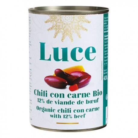 Chili con carne 420g Luce dans votre magasin bio en ligne Etiketbio.eu Chili con carne 420g Luce dans votre magasin bio en ligne Etiketbio.eu