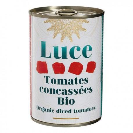 Tomates concassees 400g Luce dans votre magasin bio en ligne Etiketbio.eu Tomates concassees 400g Luce dans votre magasin bio en ligne Etiketbio.eu