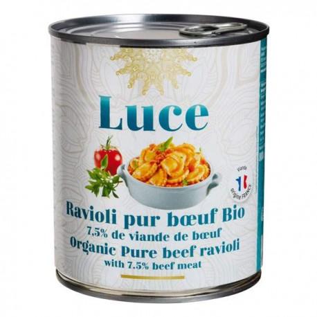Ravioli pur boeuf 800g Luce  dans votre magasin bio en ligne Etiketbio.eu