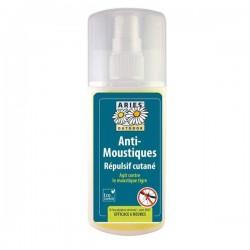 Anti moustique spray repulsif cutane 100ml Aries dans votre magasin bio en ligne Etiketbio.eu