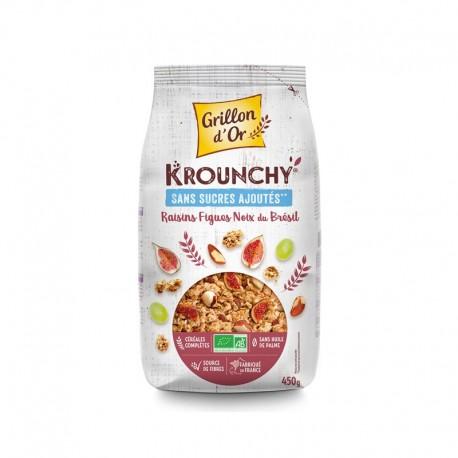 Krounchy figues raisins noix du bresil 450g Grillon d'Or dans votre magasin bio en ligne Etiketbio.eu Krounchy figues raisins noix du bresil 450g Grillon d'Or dans votre magasin bio en ligne Etiketbio.eu