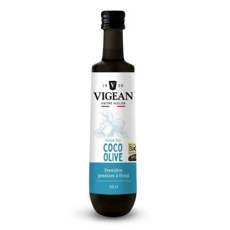 HUILE DE COCO OLIVE 50CL | VIGEAN | Acheter sur EtiketBio.eu