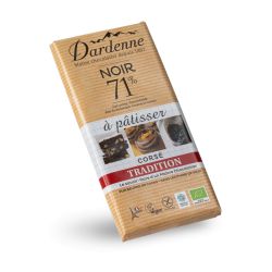 CHOCOLAT PATISSIER 71% CACAO DARDENNE  dans votre magasin bio en ligne Etiketbio.eu