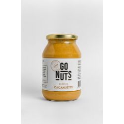 BEURRE DE CACAHUETES 500G | GO NUTS | Acheter sur EtiketBio.eu