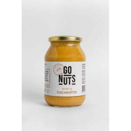 BEURRE DE CACAHUETES 500G Go Nuts  dans votre magasin bio en ligne Etiketbio.eu