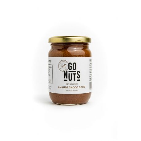 PATE A TARTINER AMANDE CHOCOLAT COCO 280G | GO NUTS | Acheter sur E...