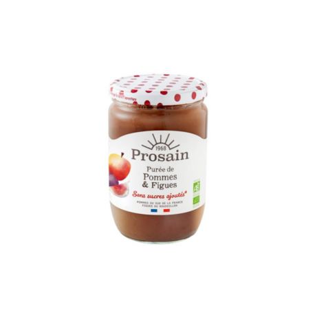 PUREE DE POMME FIGUES 620G | PROSAIN | Acheter sur EtiketBio.eu