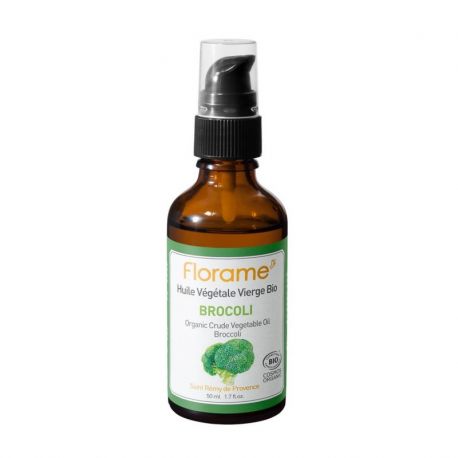 Huile vegetale brocoli 50ml Florame dans votre magasin bio en ligne Etiketbio.eu Huile vegetale brocoli 50ml Florame dans votre magasin bio en ligne Etiketbio.eu