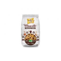 MUESLI CHOCOLAT NOIR 500G | GRILLON D'OR | Acheter sur EtiketBio.eu