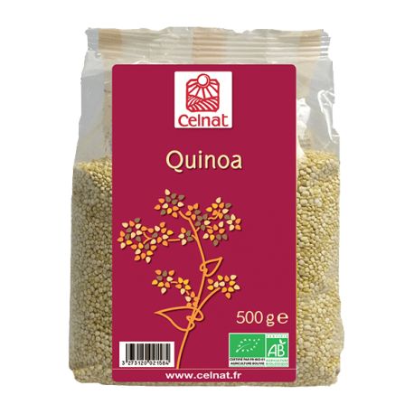 Quinoa 500g Celnat dans votre magasin bio en ligne Etiketbio.eu Quinoa 500g Celnat dans votre magasin bio en ligne Etiketbio.eu