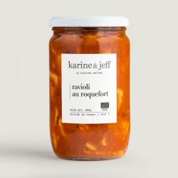 Ravioli au roquefort 680g Karine & Jeff  dans votre magasin bio en ligne Etiketbio.eu