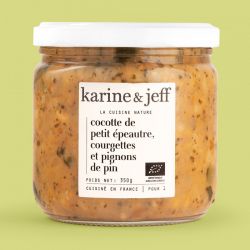 COCOTTE PETIT EPEAUTRE 380G KARINE ET JEFF  dans votre magasin bio en ligne Etiketbio.eu