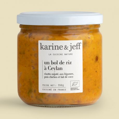 Un bol de riz a ceylan Karine & Jeff dans votre magasin bio en ligne Etiketbio.eu Un bol de riz a ceylan Karine & Jeff dans votre magasin bio en ligne Etiketbio.eu