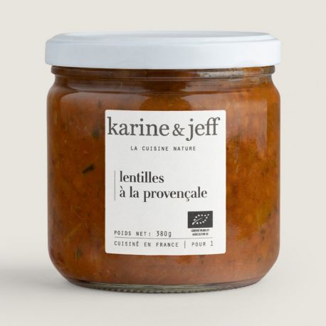 LENTILLES PROVENCALE 380G | KARINE ET JEFF | Acheter sur EtiketBio.eu