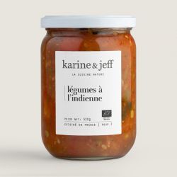 LEGUMES A L INDIENNE 520G | KARINE ET JEFF | Acheter sur EtiketBio.eu