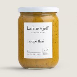 Soupe thai 50cl Karine & Jeff  dans votre magasin bio en ligne Etiketbio.eu