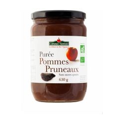 PUREE POMME PRUNEAU SANS SUCRE 630G | COTEAUX NANTAIS | Acheter sur...