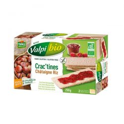 Crac tine chataigne bio sg 250gr VALPIBIO  dans votre magasin bio en ligne Etiketbio.eu
