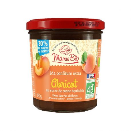 Confiture abricots 320g Mamibio dans votre magasin bio en ligne Etiketbio.eu Confiture abricots 320g Mamibio dans votre magasin bio en ligne Etiketbio.eu