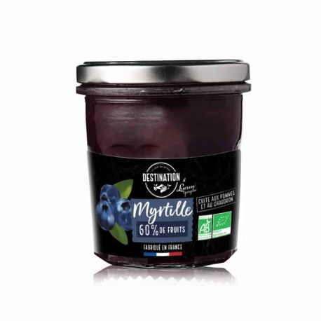 Preparation fruit myrtilles bio 320gr Destination dans votre magasin bio en ligne Etiketbio.eu Preparation fruit myrtilles bio 320gr Destination dans votre magasin bio en ligne Etiketbio.eu