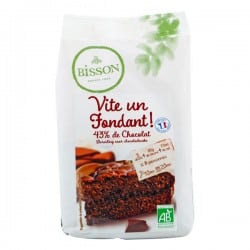 VITE UN FONDANT AU CHOCOLAT (300G) BISSON Bisson  dans votre magasin bio en ligne Etiketbio.eu