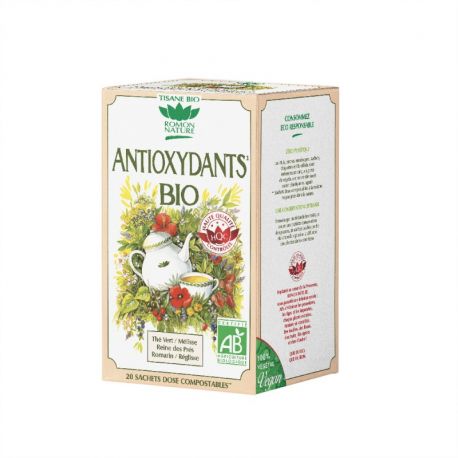 ANTIOXYDANTS 34G 20 SACHETS | ROMON NATURE / PLANTASIA | Acheter su...