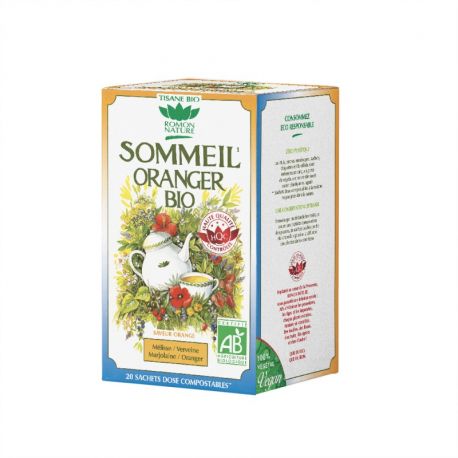 Sommeil oranger 32g 20 sachets Romon Nature dans votre magasin bio en ligne Etiketbio.eu Sommeil oranger 32g 20 sachets Romon Nature dans votre magasin bio en ligne Etiketbio.eu