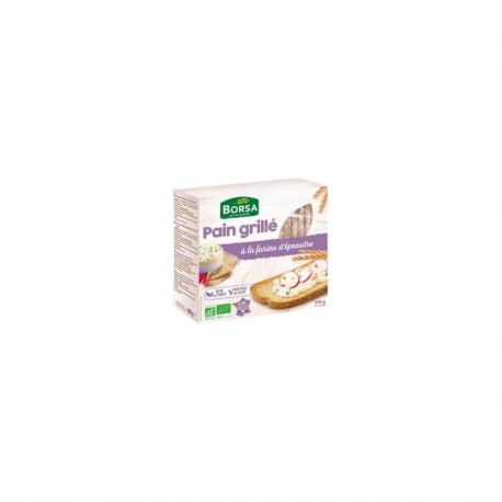 PAINS GRILLES EPEAUTRE 250G BORSA  dans votre magasin bio en ligne Etiketbio.eu