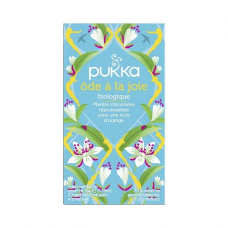 Infusion öde a la joie 20sch 34gr Pukka  dans votre magasin bio en ligne Etiketbio.eu