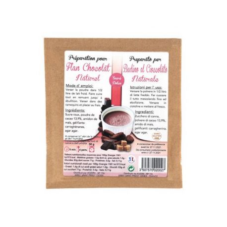 Flan chocolat sucre 40g France Délice dans votre magasin bio en ligne Etiketbio.eu Flan chocolat sucre 40g France Délice dans votre magasin bio en ligne Etiketbio.eu