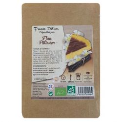 Flan patissier 220g France Délice  dans votre magasin bio en ligne Etiketbio.eu