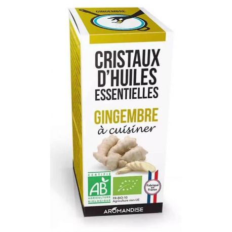 Cristaux he gingembre Aromandise dans votre magasin bio en ligne Etiketbio.eu Cristaux he gingembre Aromandise dans votre magasin bio en ligne Etiketbio.eu