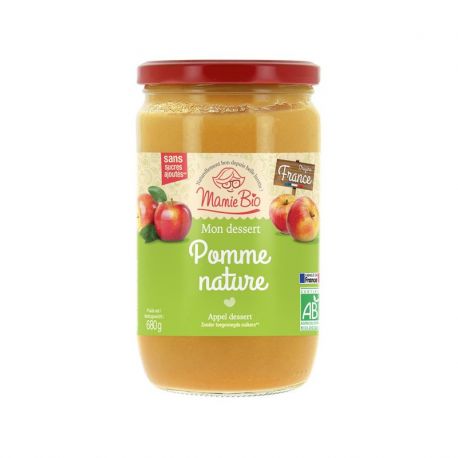 PUREE DE POMMES FRANCE 680G | MAMIBIO | Acheter sur EtiketBio.eu